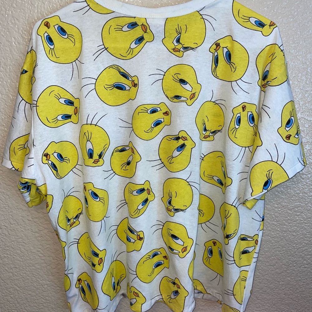 Vintage Tweety Bird Looney Tunes Warner Bros T Shirt 90s 1993 - Picture 6 of 7